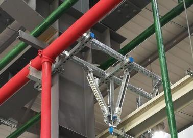 梅州市该抗震支架的整体式支吊架结构协调性好